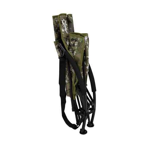 Barronett Ground Gobbler Low Profile Hunting Chair and Allen Shooting Stick - Versatile 300lb Capacity and Adjustable Height Hunting Accessories