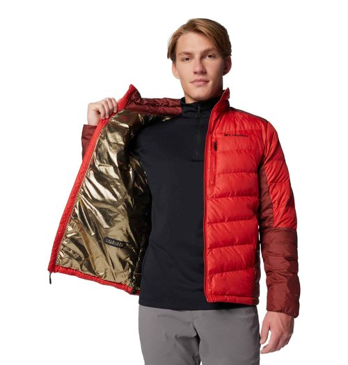 Columbia Men's Labyrinth Loop II Jacket, Sail Red/Spice, 3X Tall