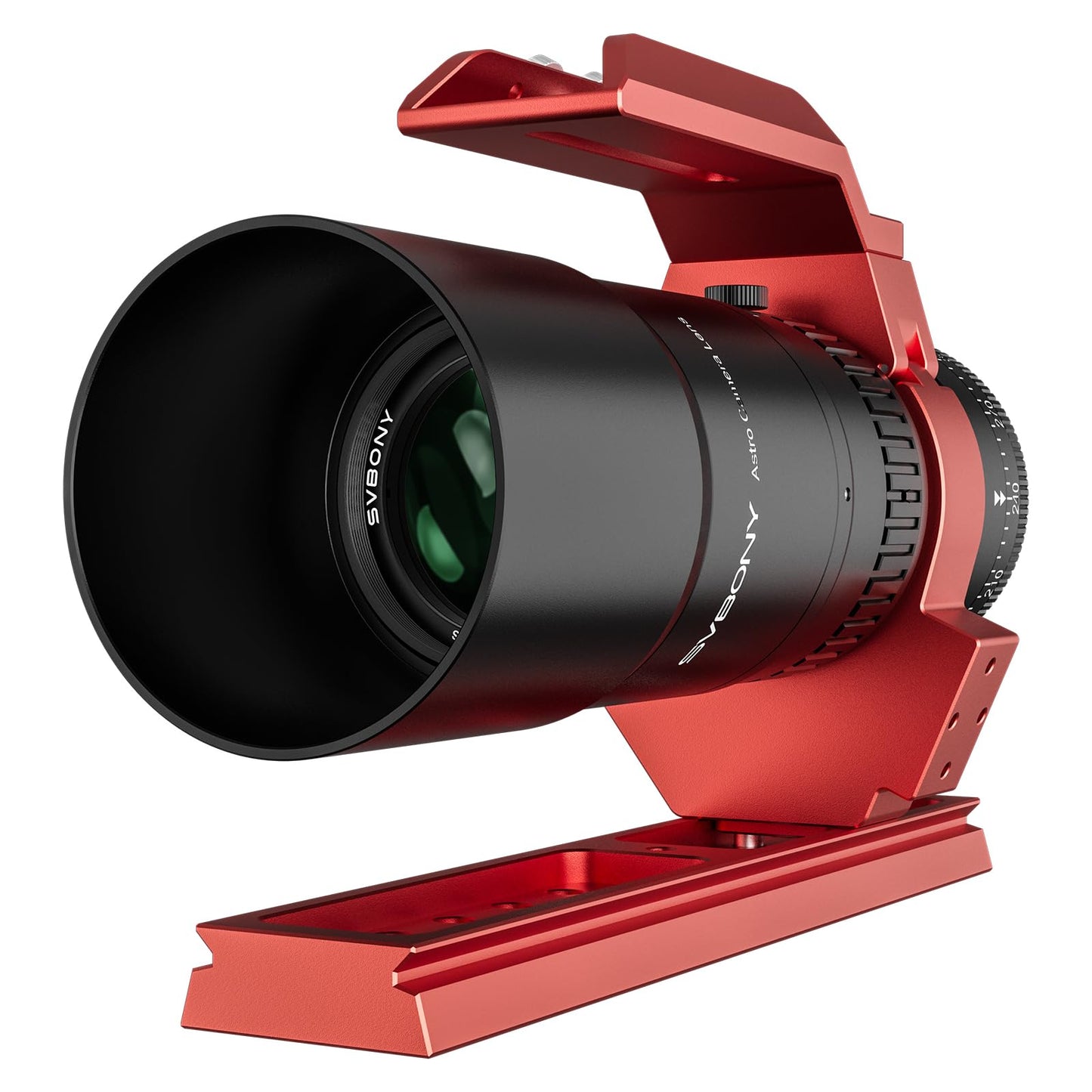 SVBONY SV545 Telescope Petzval Lens APO, F4.5, 203mm Focal Length, Built in Field Flattener, Professional Refractor Telescope Supports EAF(not Included), M48 Thread for Full Frame Astrophotography
