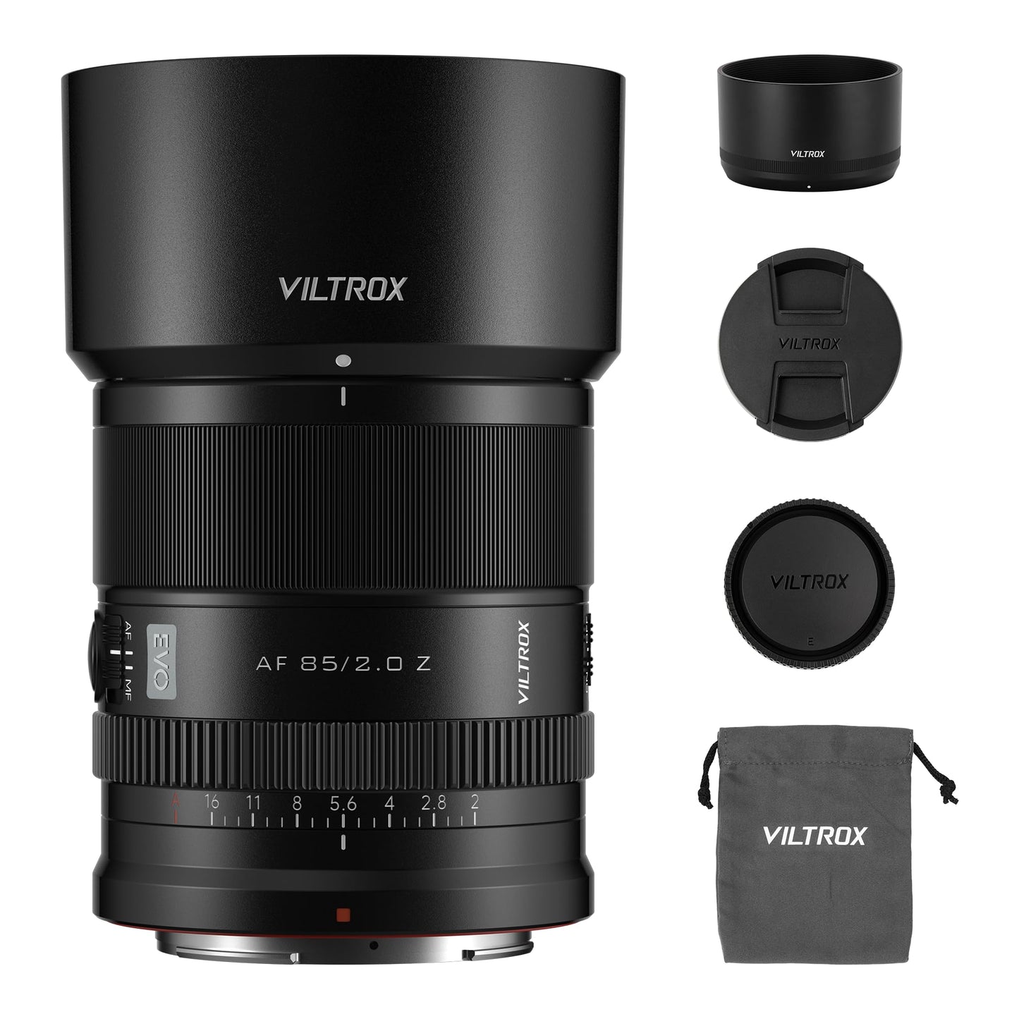 VILTROX AF 85mm F2.0 EVO Full Frame Z Lens for Nikon Z-Mount, 85mm f/2.0 Auto Focus Standard Portrait Prime Lens with STM Motro Compatible with with Nikon Z5 Z30 Z50 Zfc Z6II Z6III Z8 Z9