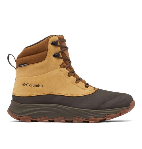 Columbia Mens Expeditionist Shield Waterproof Snow Boot, Curry/Light Brown, 14