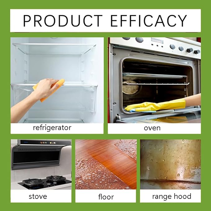 Fly Cleanse Natural Enzyme Formula to Household Appliances,Multi-Purpose Cleaner,Kitchen Appliance Cleaner,For Hold,Oven,Stove,Range Hood,Easy Cleaning Household Items (2PCS)