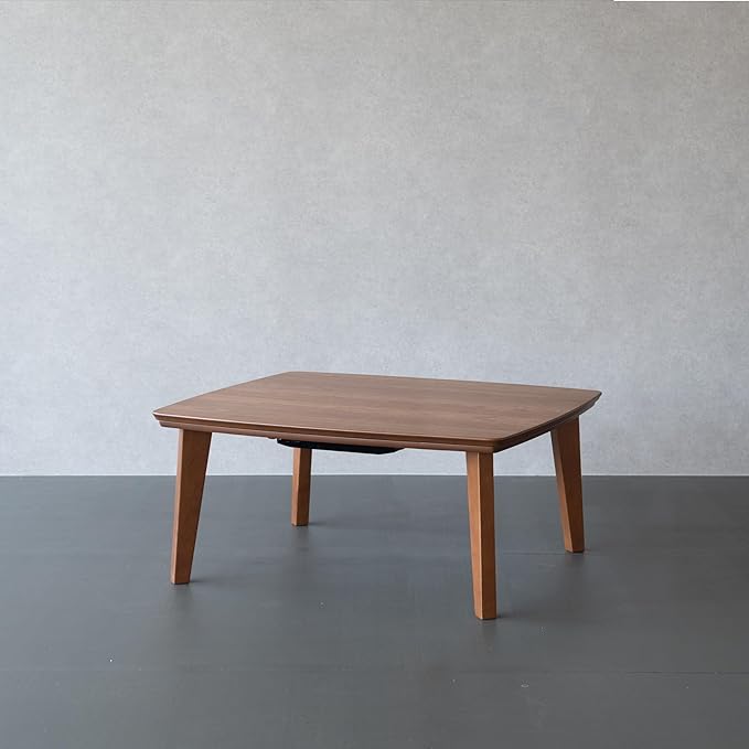KEN JAPAN US-KLY Kotatsu Heater Table Low-Lying Dining and Work Desk (Rectangle W35.4 xD23.6 xH15.4 Inchies, Brown)