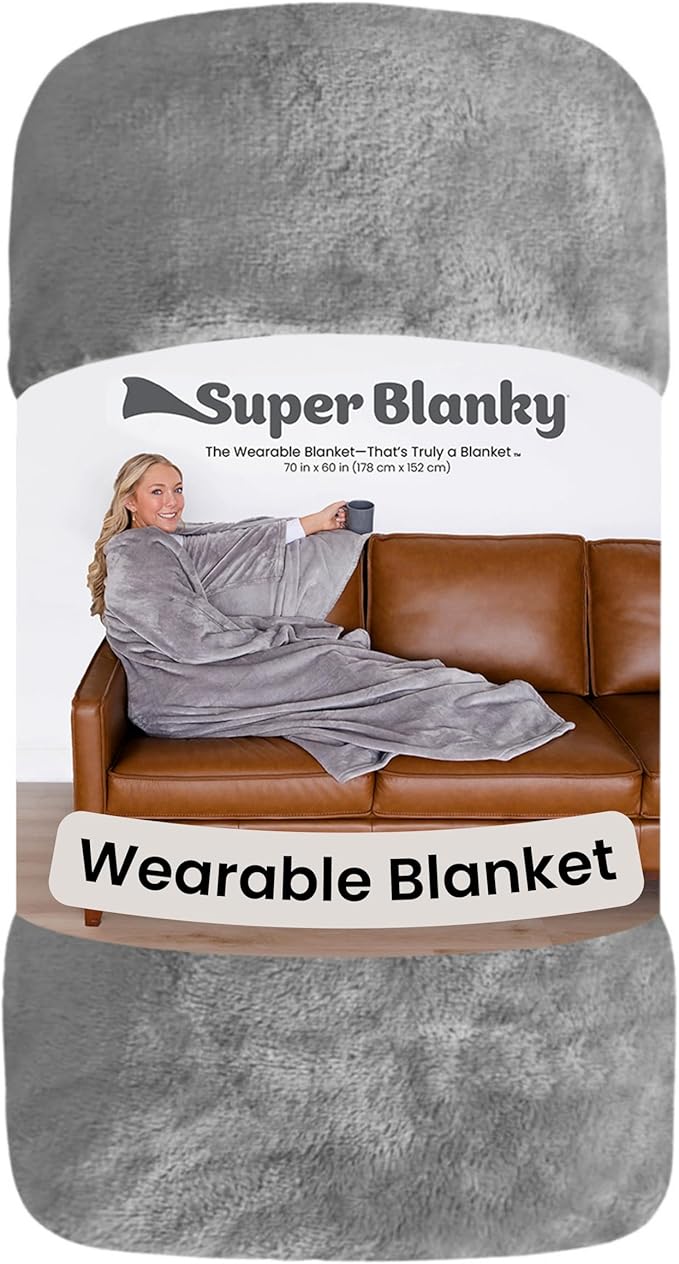 Wearable Blankets for Women, Adult Wearable Blanket Men, Valentine's Day Gifts for Her, Wife Birthday Gift Ideas