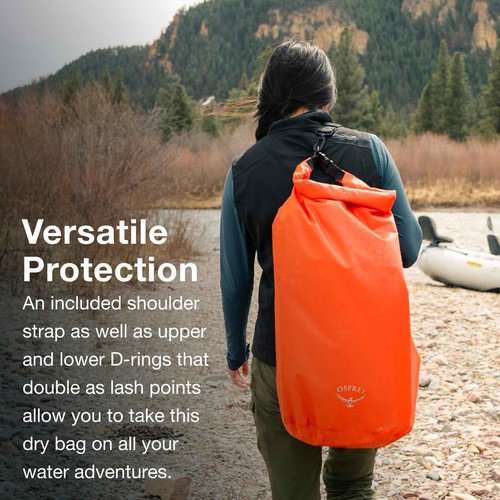 Osprey Wildwater Waterproof 50L Dry Bag, Mars Orange