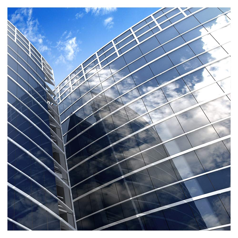 BDF S35 Window Film High Heat Rejection Reflective Silver 35 (Medium) - 36in X 12ft