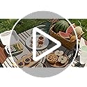 QXWREL Extra Large Picnic Outdoor Blanket 60''x80'' Boho Plant Waterproof and Sandproof Picnic Mat for Beach Foldable Camp...