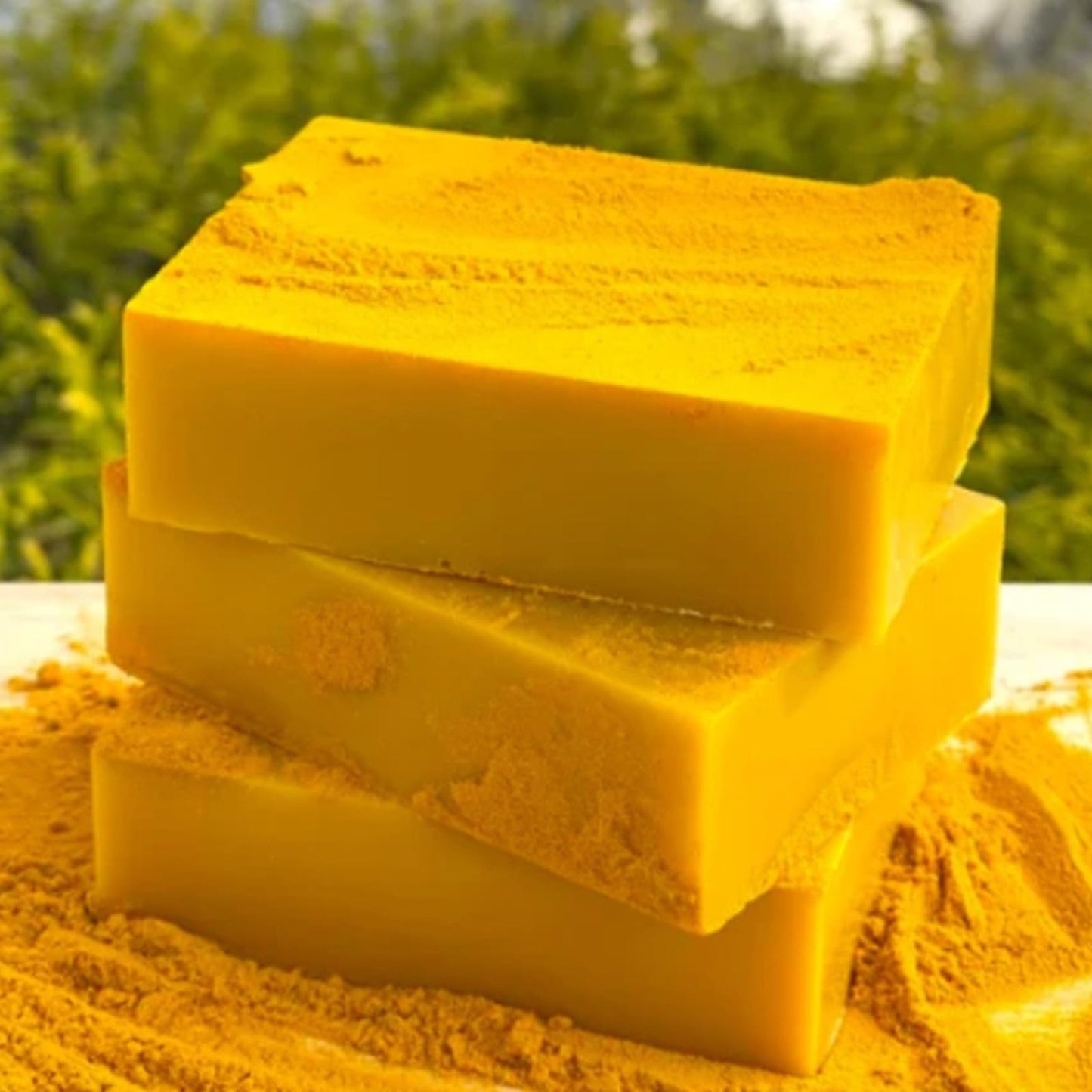 Turmeric Soap - Kojic and TurmericSoap, Jabon De Curcuma Para Las Manchas, Lemon Turmeric Kojic Soap Bar, for Face and Body, Moi