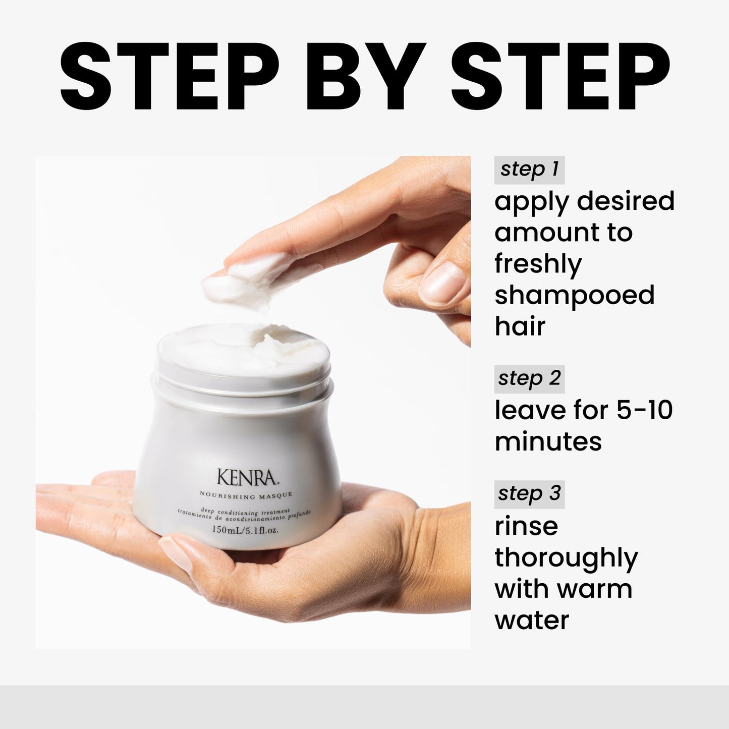 Kenra Professional Nourishing Masque | Deep Conditioning Treatment | Replenishes Moisture & Conditions | Repairs & Rejuvenates D