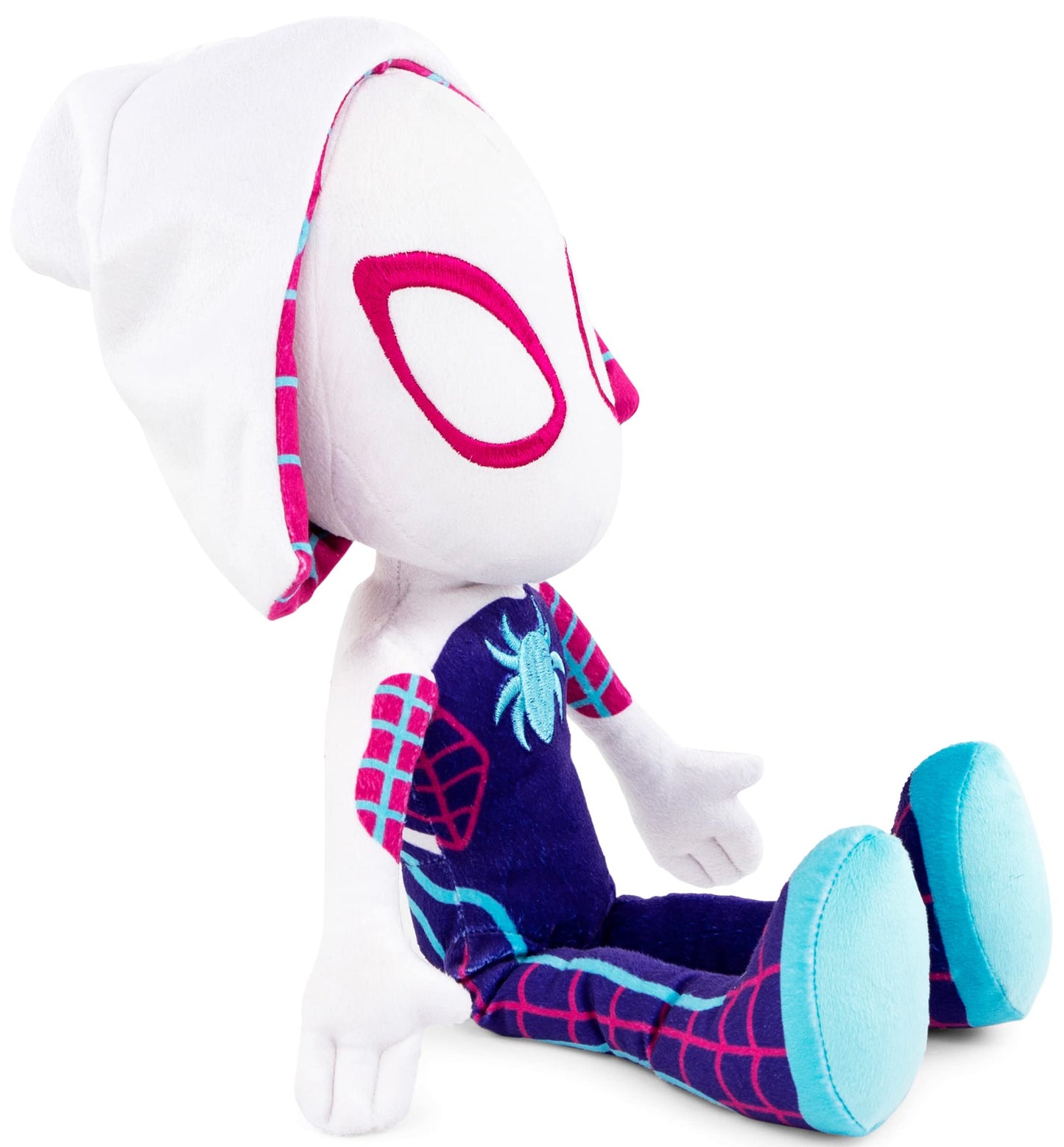Jay Franco Marvel Spidey and His Amazing Friends Gwen The Ghost-Spider Pillow Buddy - Super Soft Polyester Microfiber, 18 inches (Official Marvel Product)