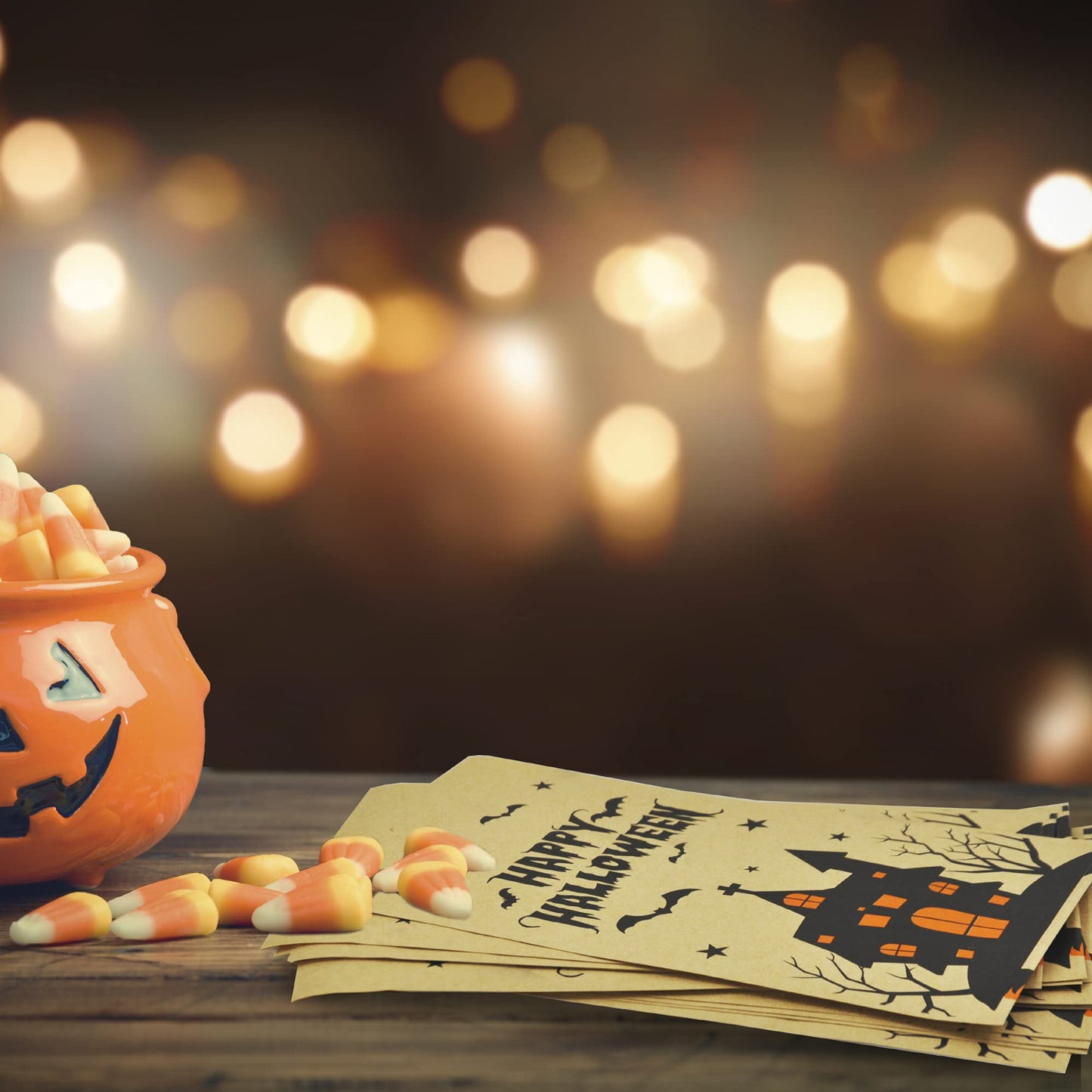 Halloween Treat Bags - 80PCS Candy Bags for Trick or Treating & Parties