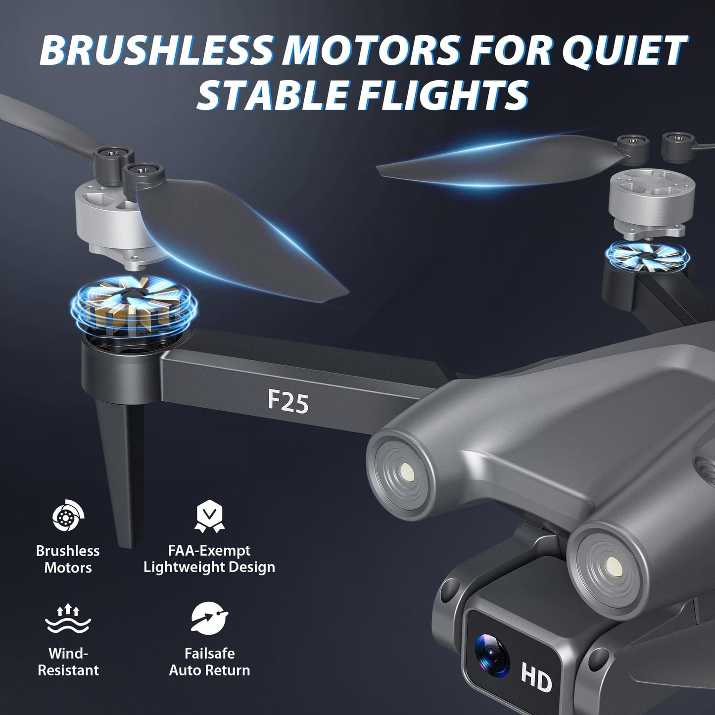 Contixo F25 GPS Drone for Adults with 1080p HD Camera, 4.3" FPV RC Screen Included, Waypoint Flight, Orbit Mode, Selfie Mode, Altitude Hold, 16 Min Flight, Carrying Case, Landing Pad, 5.9oz/167g