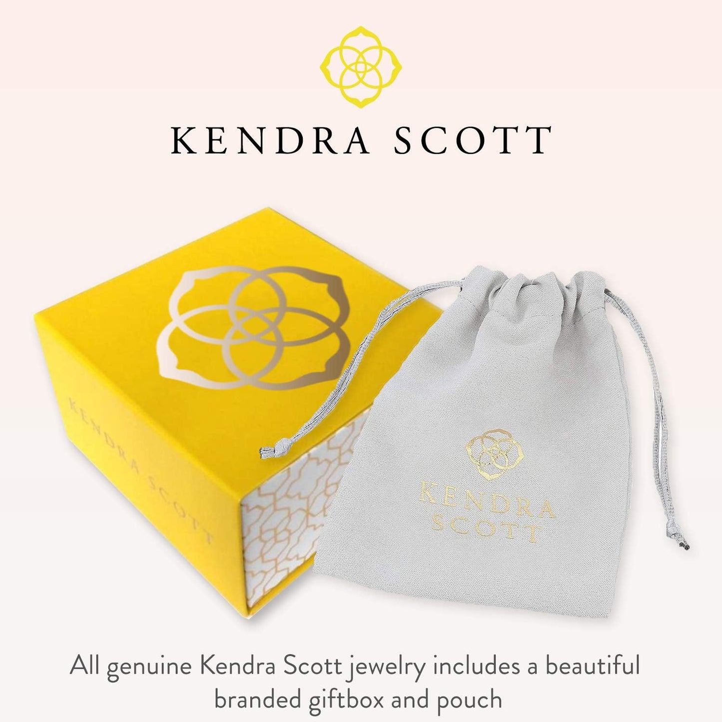 Kendra Scott Letter V Pendant Necklace for Women, Fashion Jewelry, 14k Gold-Plated Brass, Gold Metal, Letter V