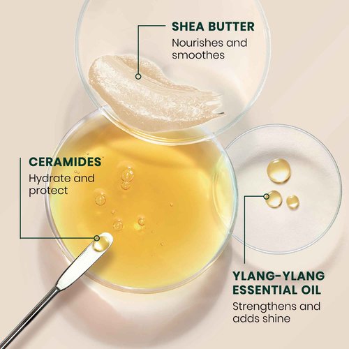 René Furterer Sublime Karité Moisturizing Smoothing Mask - Shea butter, Ylang-Ylang Essential Oil & Ceramides 6.7 fl oz.