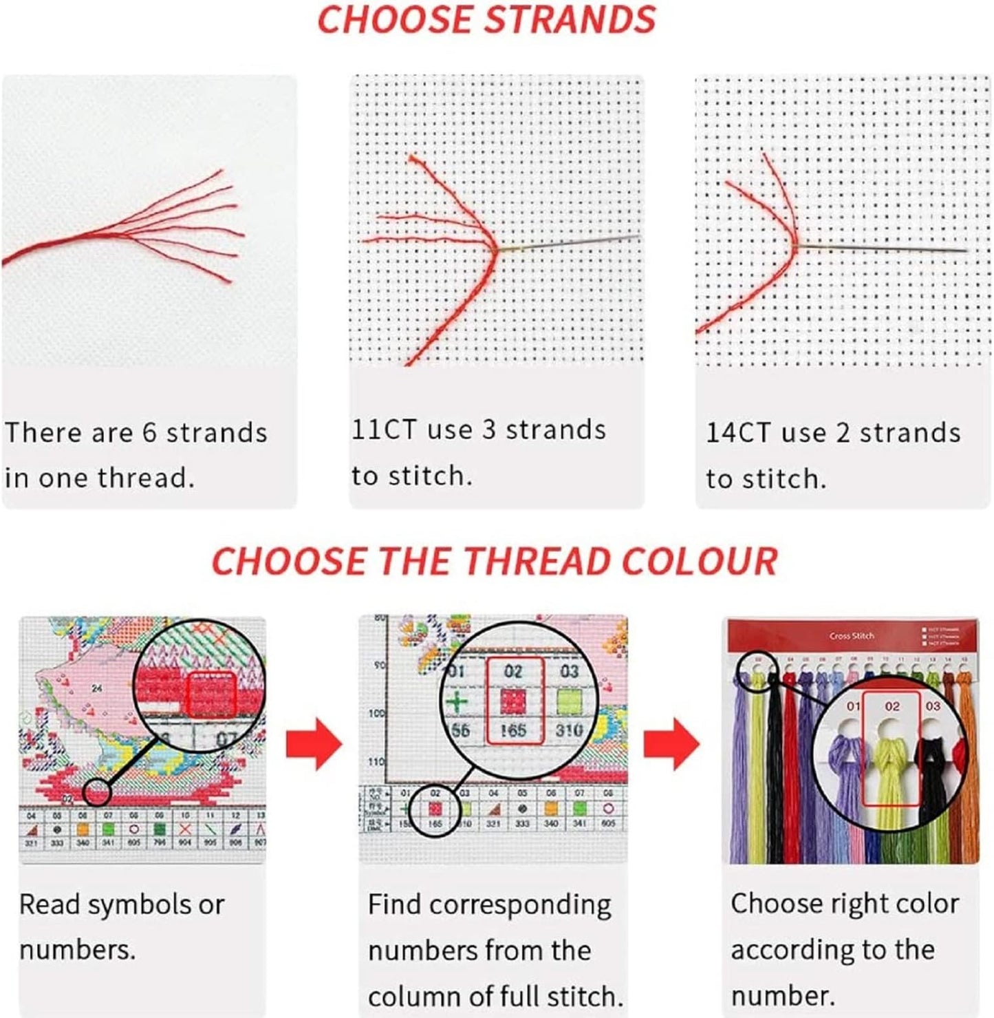 Foxhool Beginners Cross Stitch Kits Stamped Full Range of Embroidery Kits for Adults DIY Cross Stitches kit Embroidery Patterns for Needlepoint kit-Lazy cat Sleeping on The Bookshelf 18x18 inch