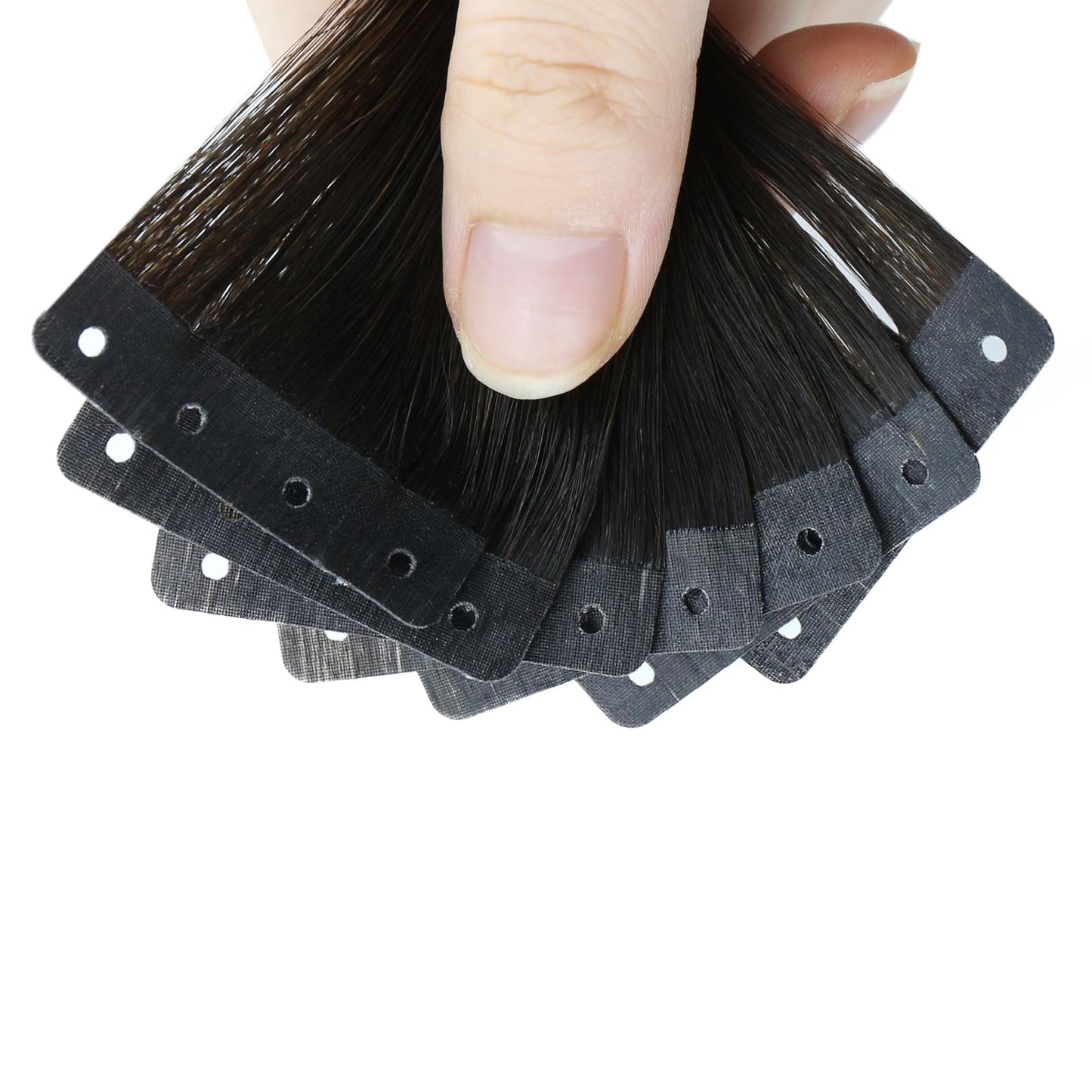 Full Shine Human Hair Tape in Extensions 18Inch 20PCS Color Dark Brown 50G Brown Hair Extensions Tape Extensions Human Hair Vers