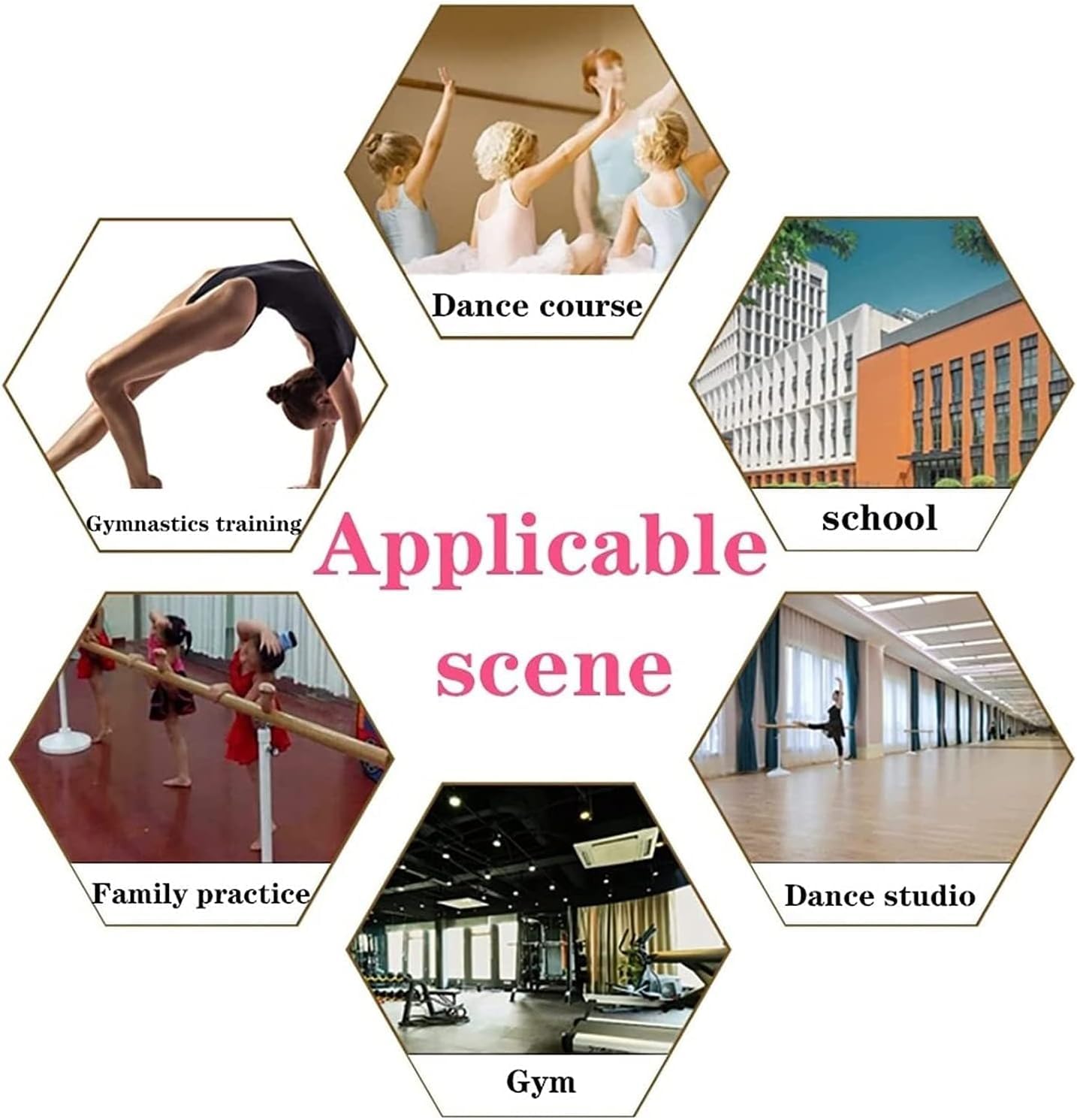 LWJQRSP Portable Training Stick with Foldable Solid Wood Dance Practice Pole, Suitable for Children and Adults to Exercise