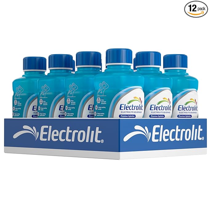 Electrolit Hydration Electrolyte Drinks, Sports Beverages with Electrolytes, Magnesium, Calcium & Potassium, Recovery Drin...