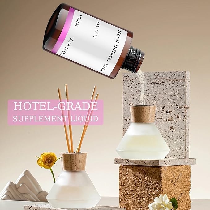 Hotel Collection Diffuser Oil Refill Scent Inspired by The Conic 5-Star Hotel Coastal Blend No.1014,Essential Oils for Diffusers for Home Hotel Scents for Home,Waterless Essential Oil Diffuser