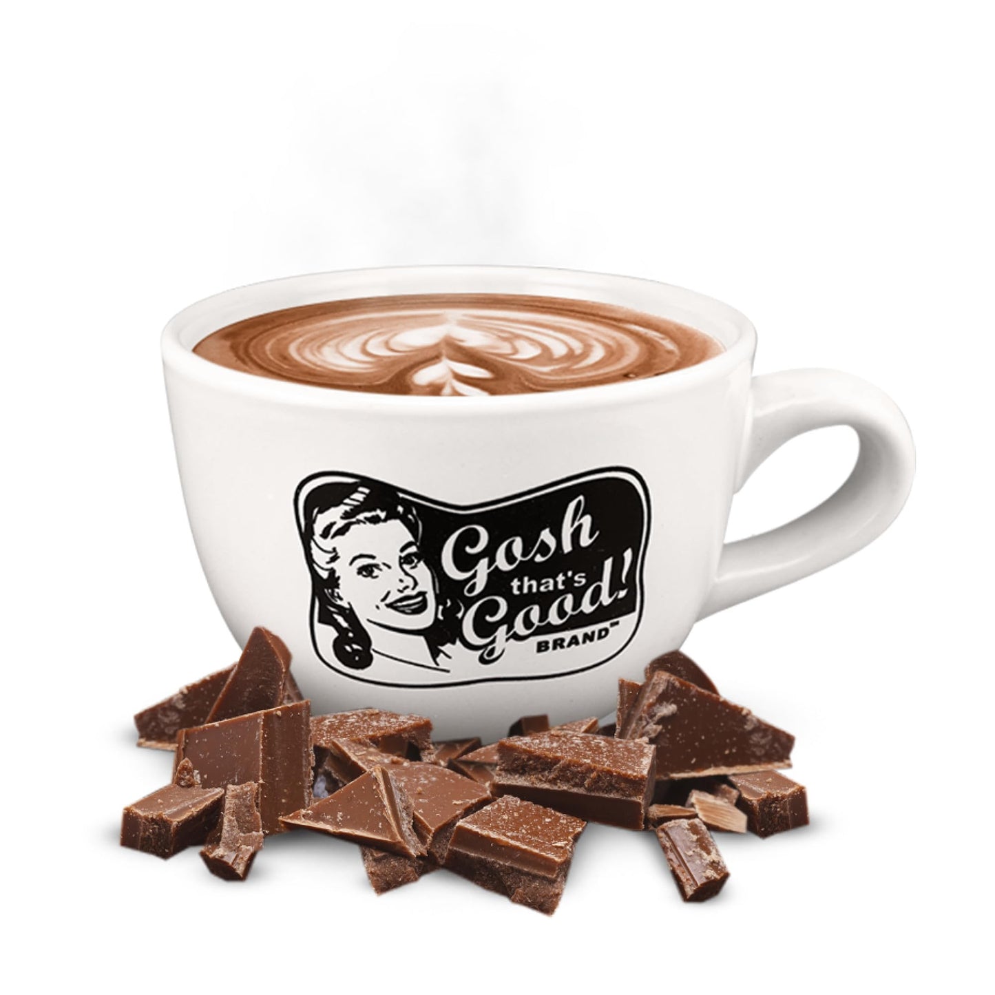 Gosh That’s Good! Sugar-Free Rich Classic Chocolate Flavor – 2 lb – Low-Calorie, Lactose-Free