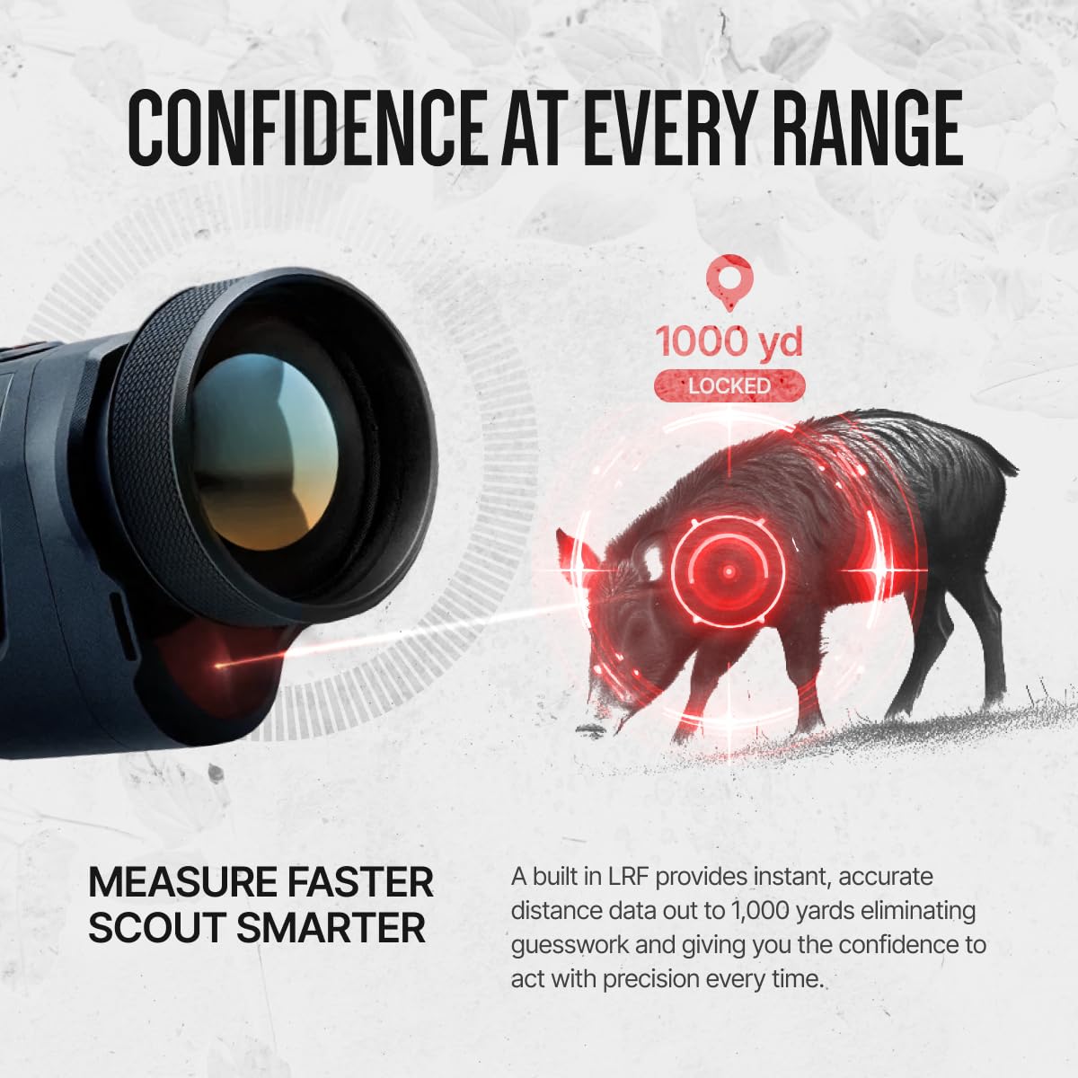 ATN BlazeHunter XD 1280x1024 Thermal Monocular 2–16x, 1280×1024 Sensor w/SharpIR AI, 1000m Laser Rangefinder, 1920x1080 OLED, Wi-Fi, 32GB, IP67