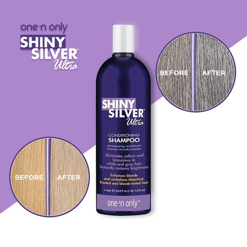 Shiny Silver Shampoo Ultra Conditioning 12 Ounce (354ml) (6 Pack)