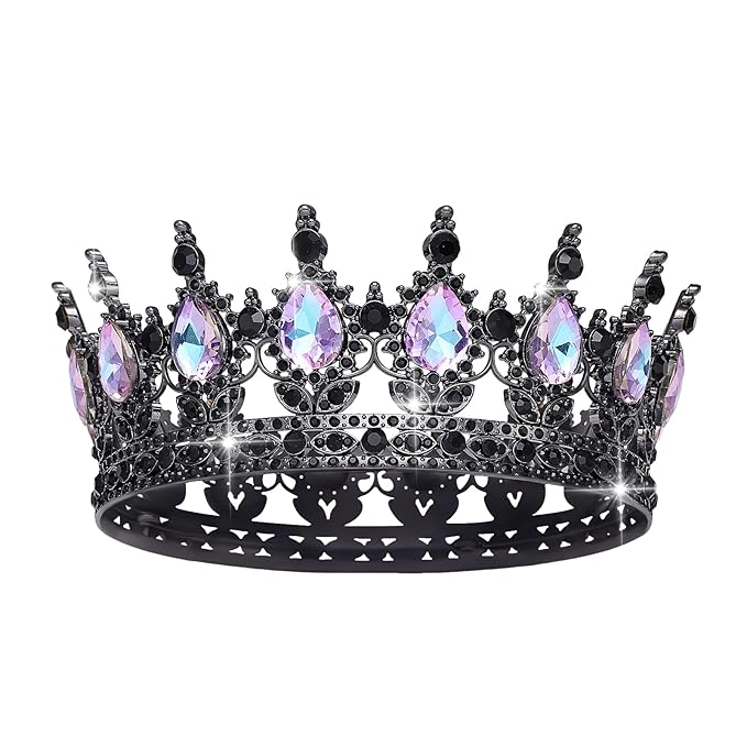 Queen Crown Rhinestone Wedding Crowns and Tiaras for Women Costume Party Hair Accessories Princess Birthday Crown Crystal ...
