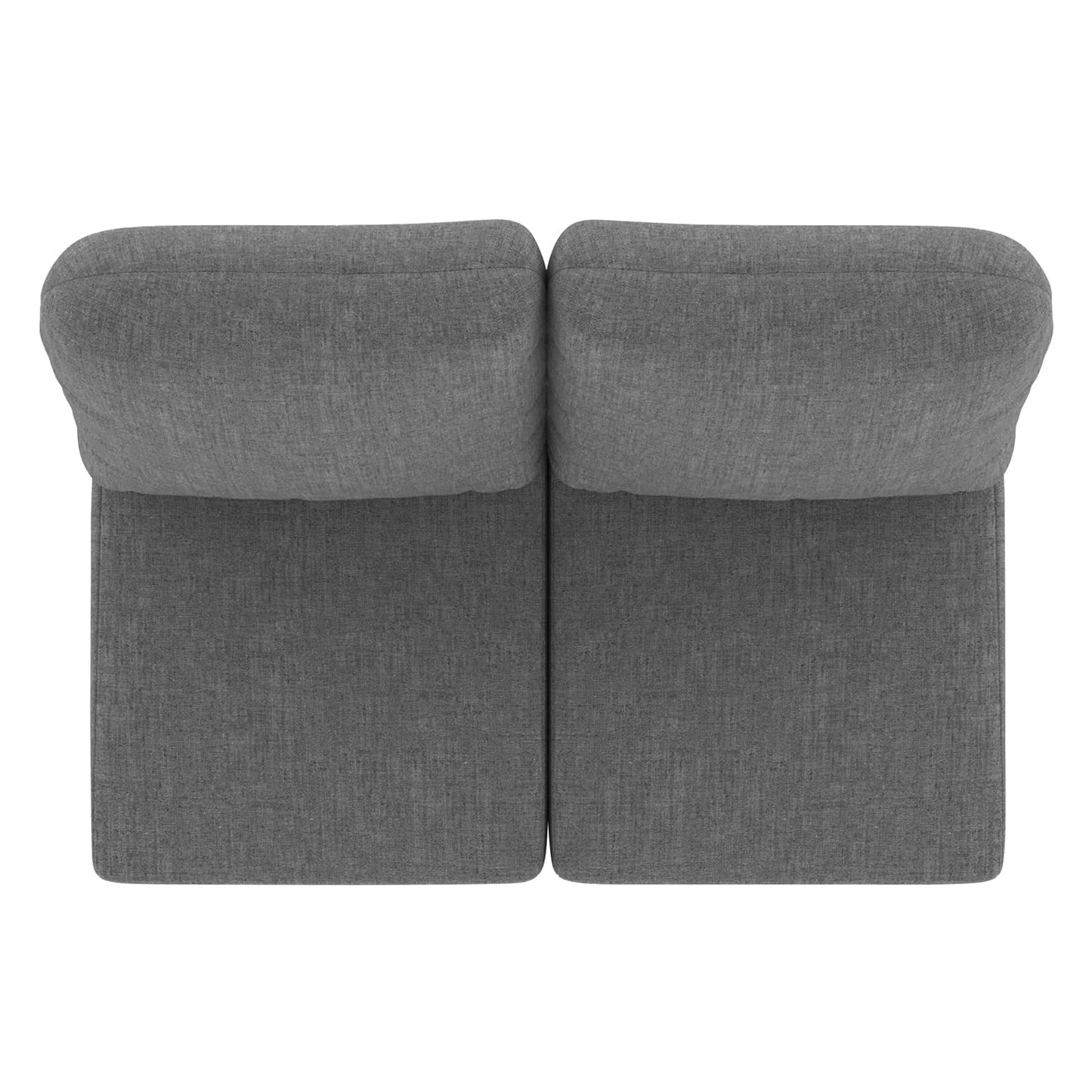 NSFBZA Deep Seat Patio Furniture Replacement Cushions Set of 2(4 Pcs),Outdoor/Indoor Deep Seat Bottom Resilient Foam Filling,for Sectional Sofa Sets,Wicker Chair,Loveseat