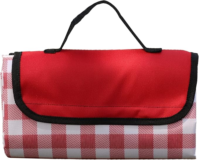 Simple&Opulence Picnic Outdoor Blanket, Waterproof Foldable Sand Picnic Mat, Picnic Blanket 57" x 65" for Beach Camping Hi...