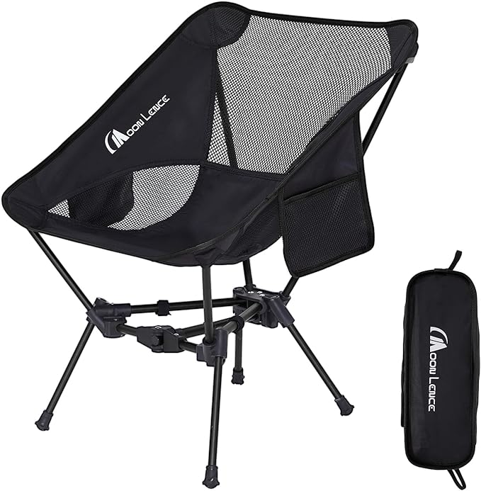 MOON LENCE Portable Camping Chair Backpacking Chair - The 4th Generation Ultralight Folding Chair - Compact, Lightweight F...