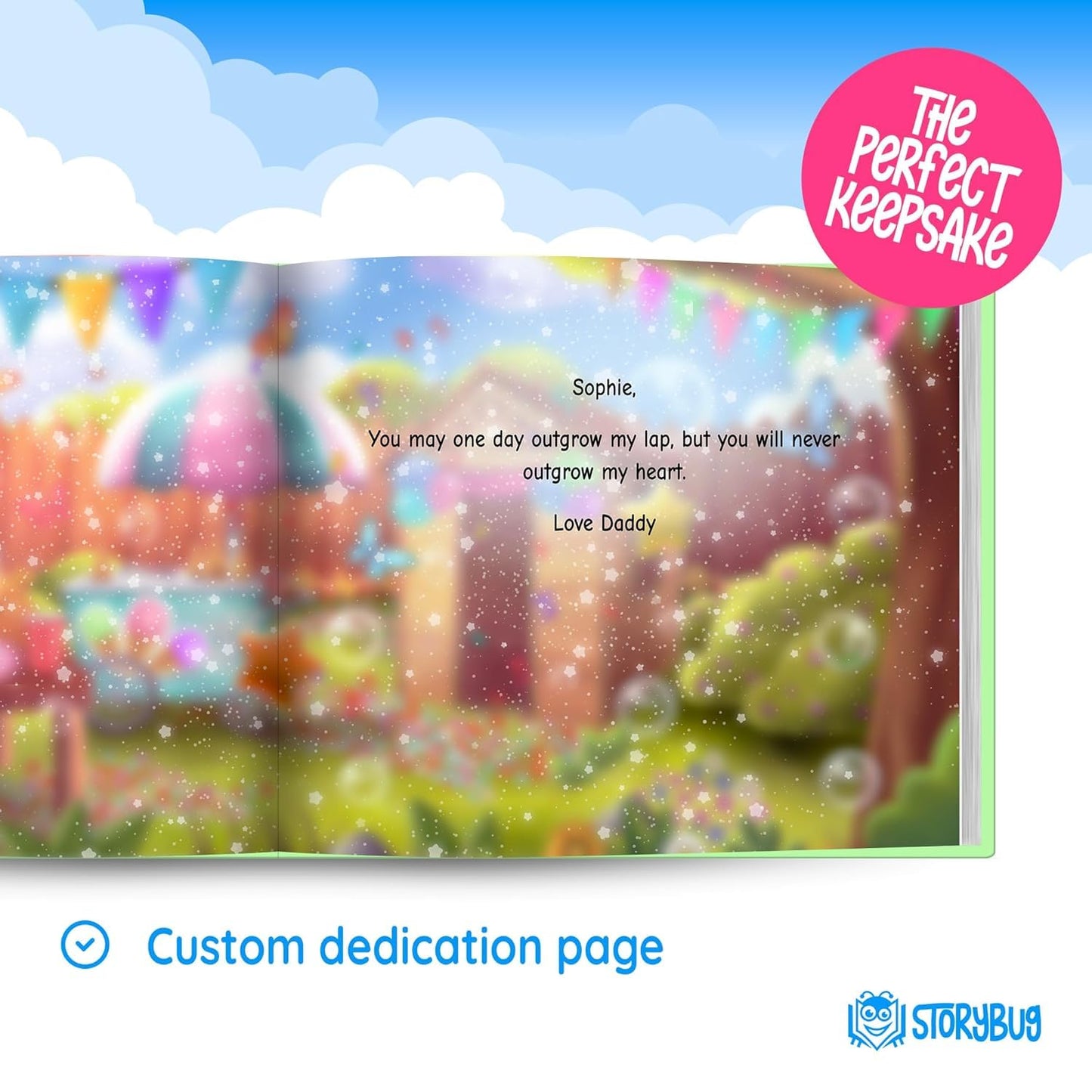 Personalized First Birthday Story Book - Birthday Gift for 1st Birthdays - Custom Baby Book