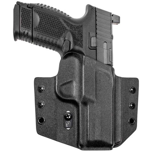 Tulster OWB Contour Kydex Holster in Right Hand fits: FN 509 | Optic Compatible Outside The Waistband Concealed Carry