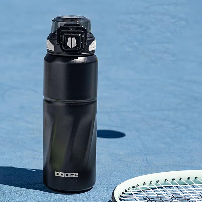 Hahasale 27.7oz high capacity stainless steel water bottle leak proof vacuum insulated with strap for car, School, Fitnes...