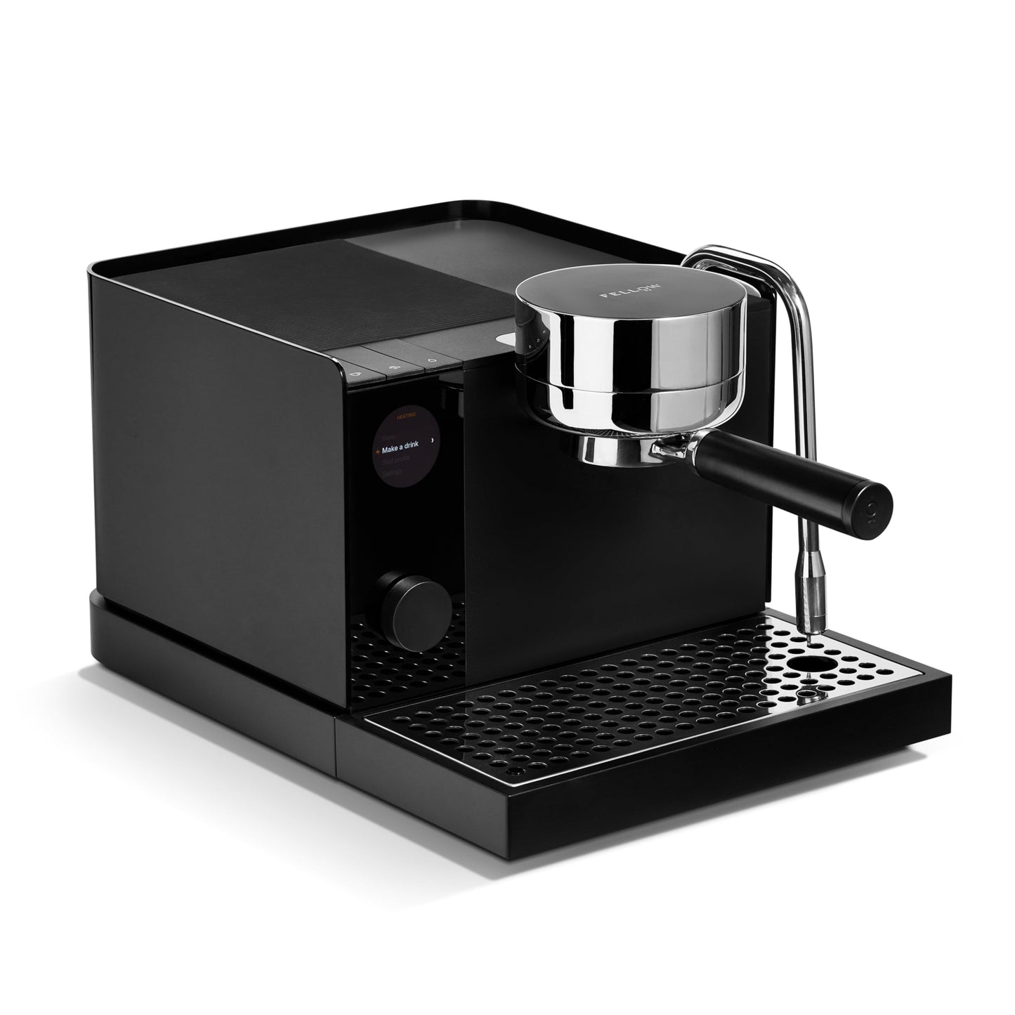 Fellow Espresso Series 1 Home Espresso Machine – 58mm Portafilter, 2 Minute Heat Up, Pressure Profiling, Precise Temperature Control, Assisted Milk Steaming, Built-In Guidance, Matte Black
