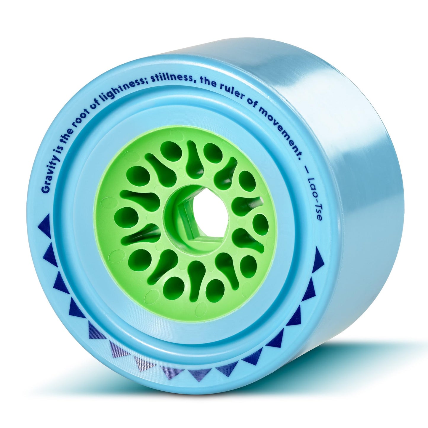 Orangatang Dad BOD 105 mm 77a Electric Longboard Skateboard Cruising Wheels (Blue, Set of 4)