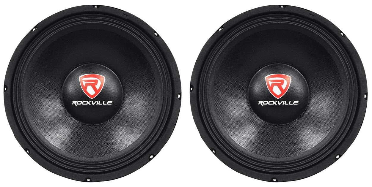 Rockville Rvp12W8 1200W 12 Pro Subwoofers 8 Ohm Raw Sub Woofers 40 Oz Magnets