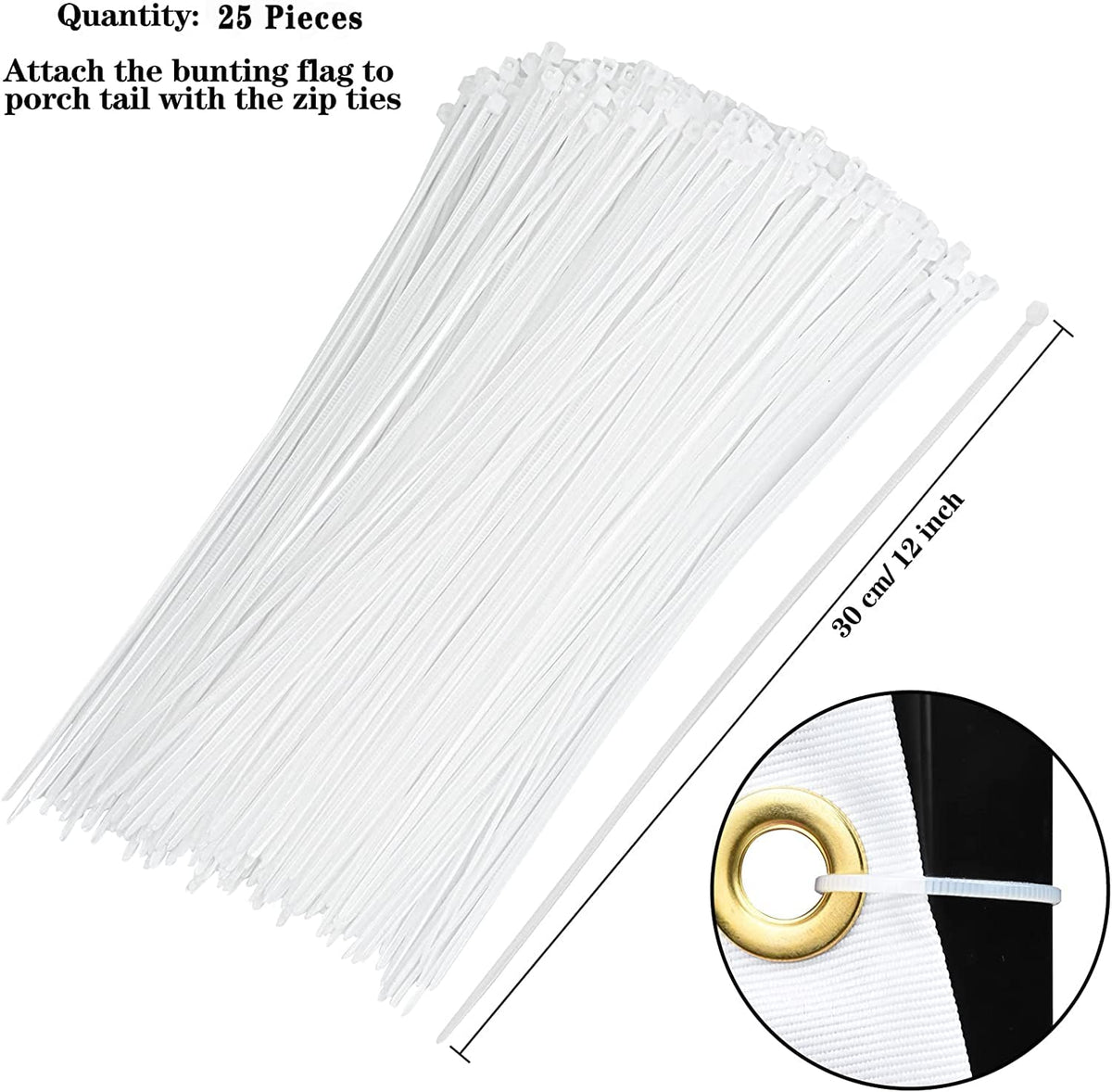 USA Pleated Fan Banner Patriotic Half Fan Banner Flag with Canvas Header and Brass Grommets for 4th of July Memorial Day Indoor Outdoor Decoration (5, 1.5x3 Feet)