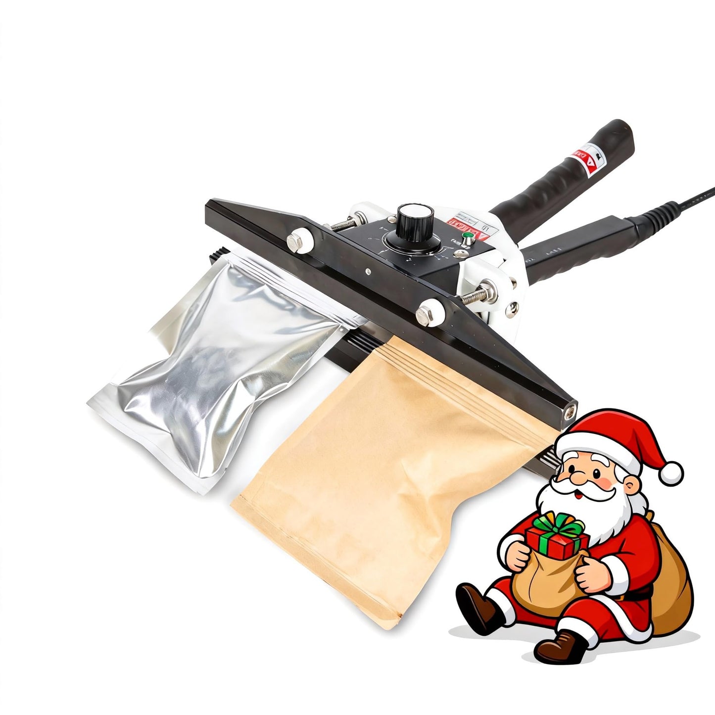 R-PACK Portable Handheld Heat Sealer Machine, FKR-300 12-Inch | For Foil, Kraft, and Mylar Packaging