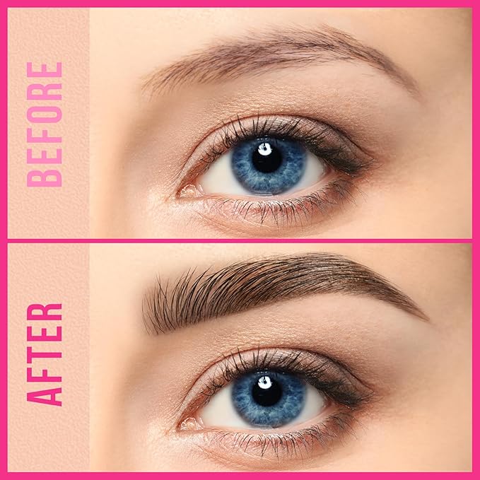 iMethod Curved Eyebrow Pen - 2-in-1 Dual-Ended Eyebrow Pencil with Curved Tip and Precise Brush-Tip, Microblading Eyebrow Pen for Natural Hair-Like Brows, Long Lasting, Brown