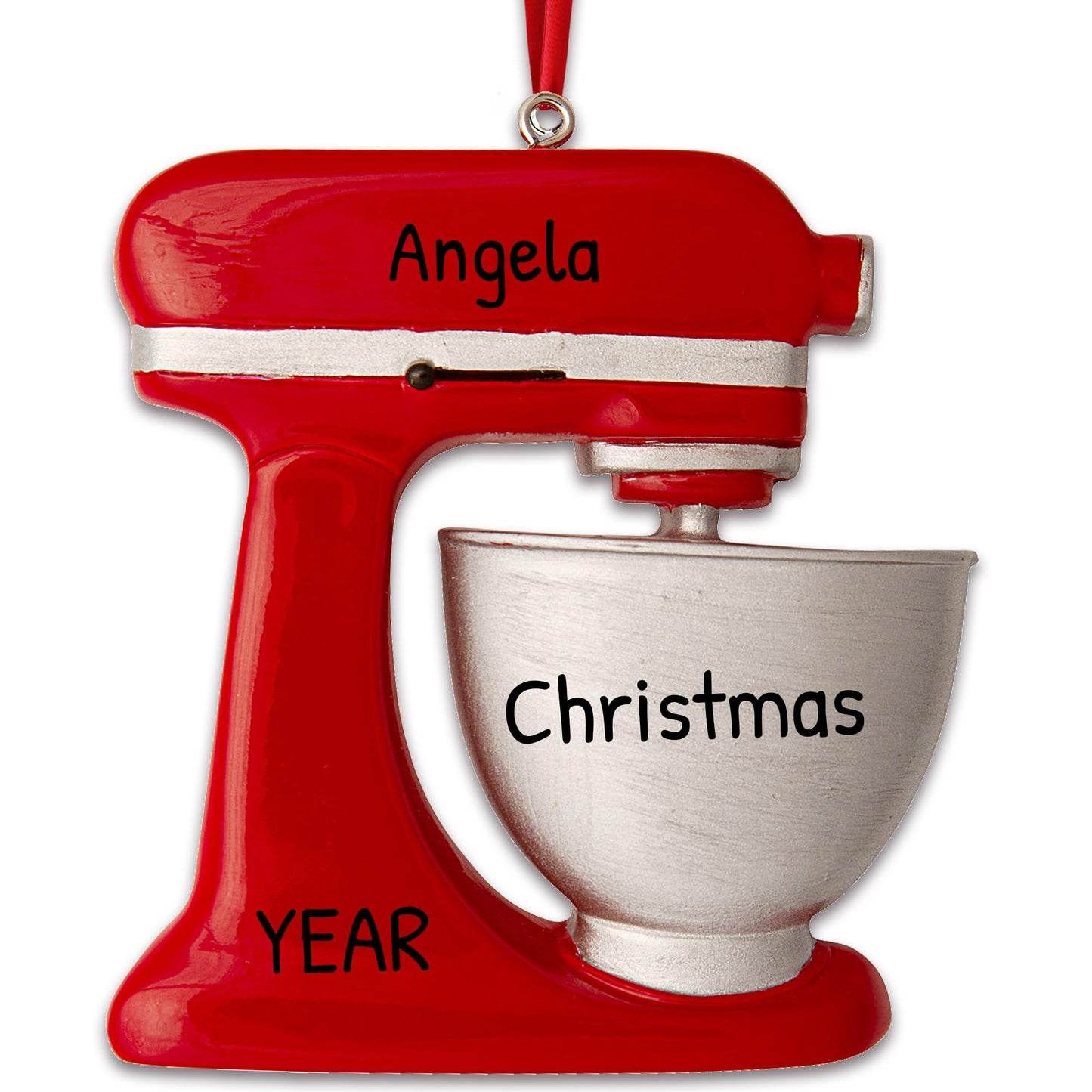 Personalized Mixer Christmas Ornament 2024 - Custom Christmas Ornament Baker Ornament Stand Mixer Christmas Ornament Pastry Chef Stand Mixer Ornament Food Ornaments Baking Ornaments for Christmas Tree