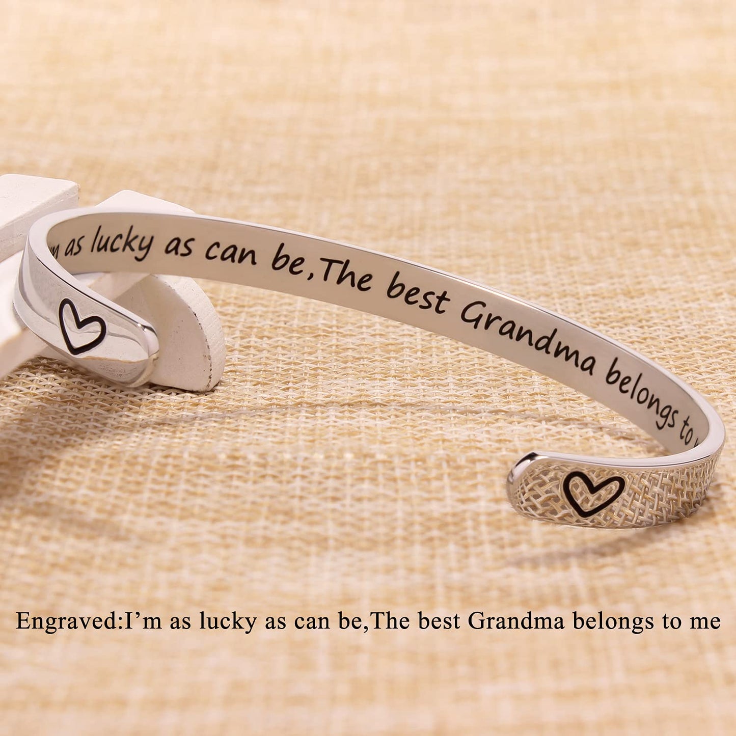 Btysun Birthday Gifts for Women Inspirational Bracelets for Her Men Motivational Cuff Bangle Personalized Friendship Christmas G