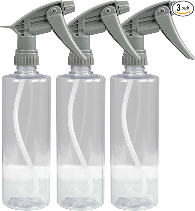 Chemical Guys Heavy Duty Bottle Sprayer - Chemical Resistant Trigger for Car Detailing, Adjustable Mist to Stream, High Output, for Cleaners, Sprays, Degreasers (ACC_121.16HD3) - 16 Oz, 3 Pack