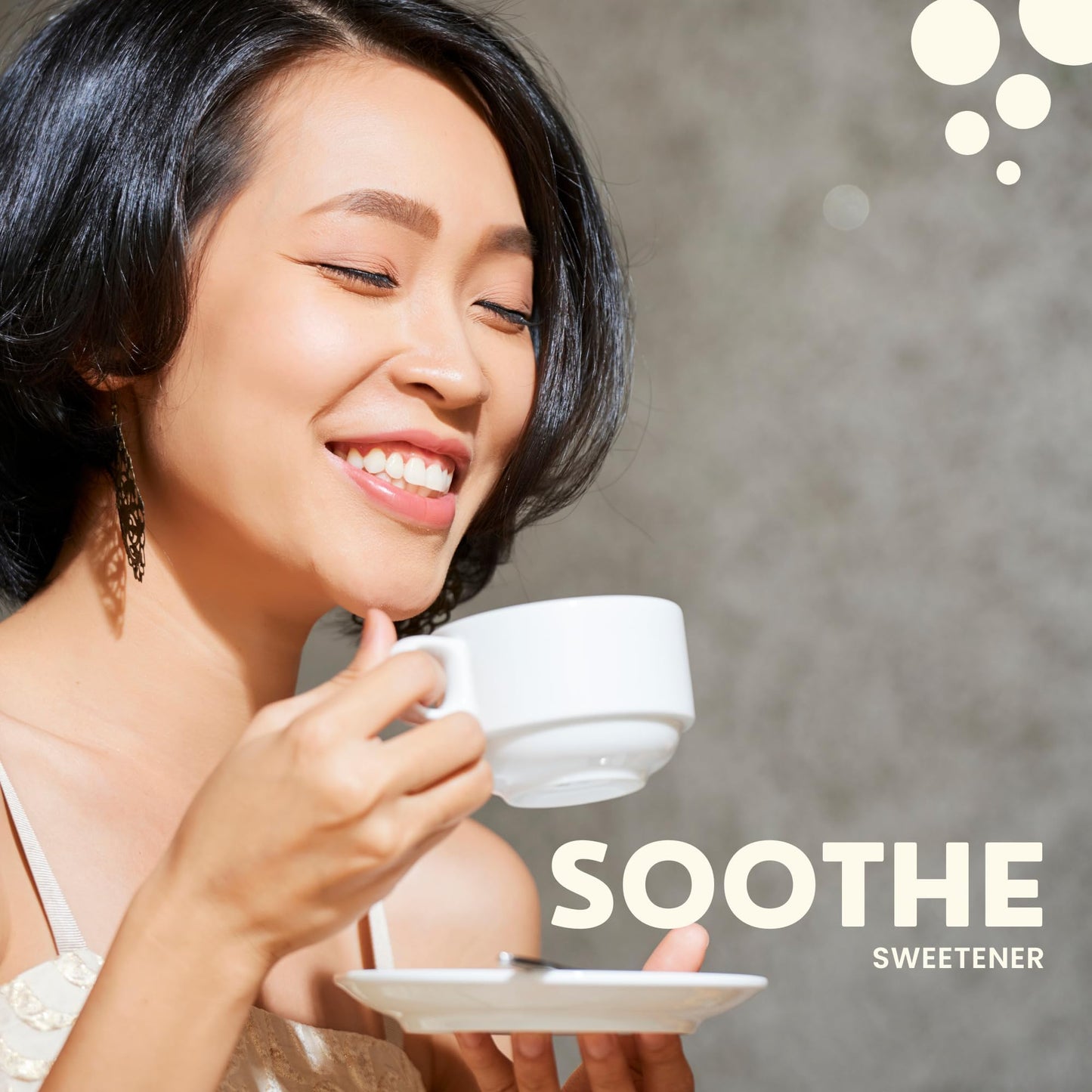 Soothe Sweetener Sweet Relief Soothe Natural Antacids for Acid Reflux - Calcium Carbonate Heartburn Relief, Zero Calorie Sweetener, Beverage Enhancer (100 Count)