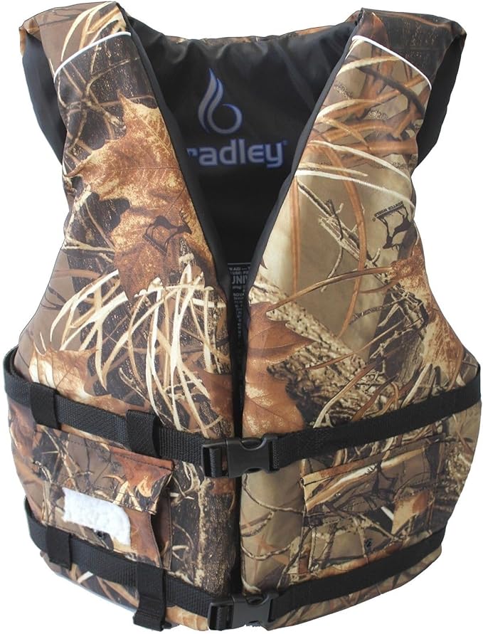 Bradley Adult Fishing Vest: The go-to Life Jacket for Fishing, Watersports, Boating, and Tubing—Comfortable and Adjustable...