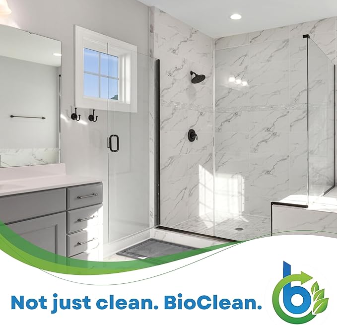 Bio Clean: Eco Friendly Hard Water Stain Remover (40oz Large). Pack of 2
