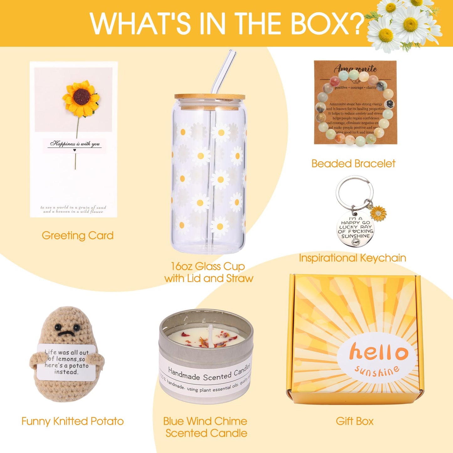 Birthday Gifts for Women,Teen Girl Gifts,Unique Happy Birthday Gift Baskets and Box for Her,Mom,Wife,Sister,Aunt,Bestie,Daughter,Girlfriend,Friendship,Best Friend,Female