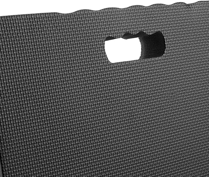 equlup Extra Thick Kneeling Pad, Soft Foam Knee Cushioning Large Foam Kneeler Mat for Knee, 17.7 x 11 x 1.5 in Gardening Auto Repair Knee Cushioning, Black