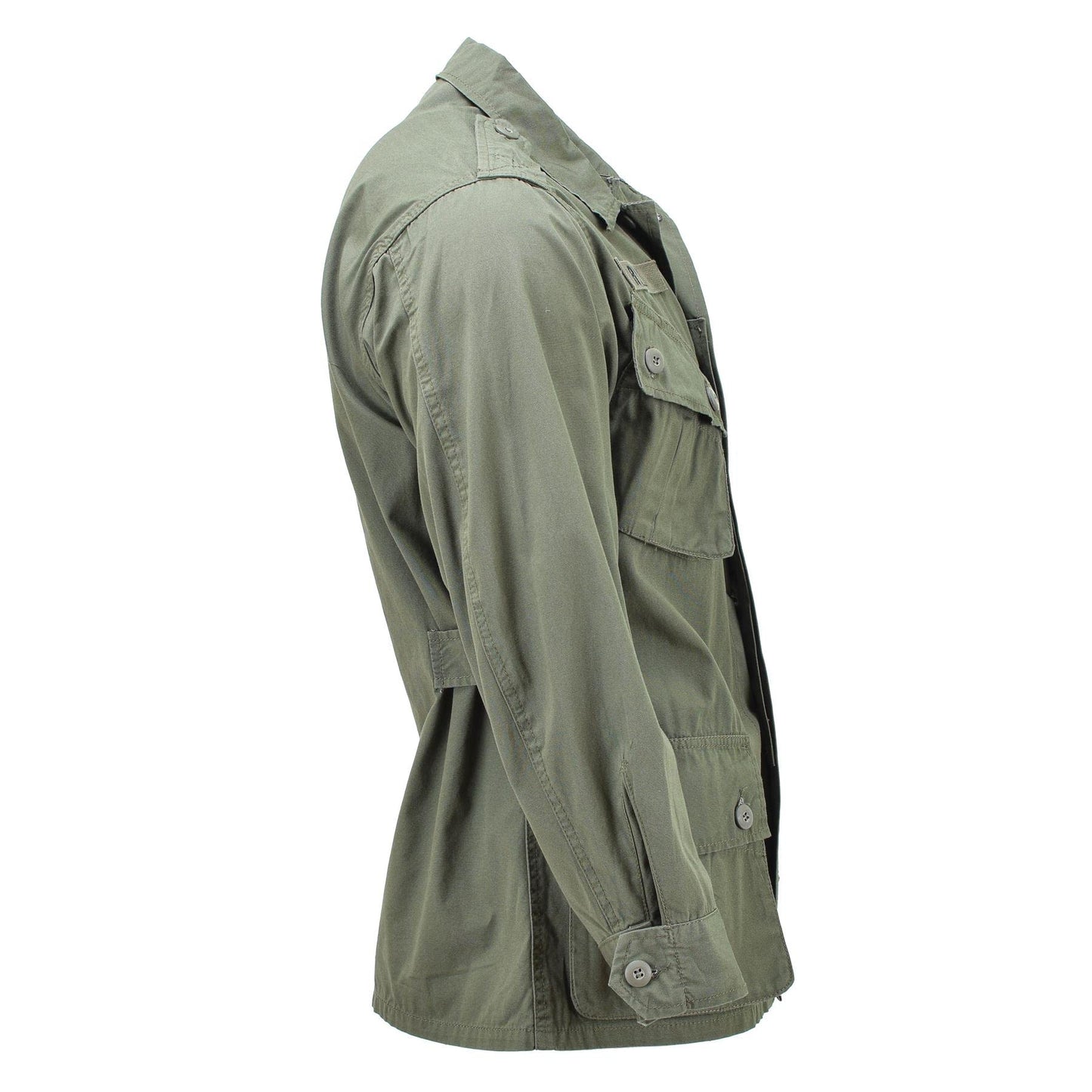 U.S. Military style Jacket Miltec Olive Drab M64 Vietnam jungle uniform lightweight military BDU (X-Large)