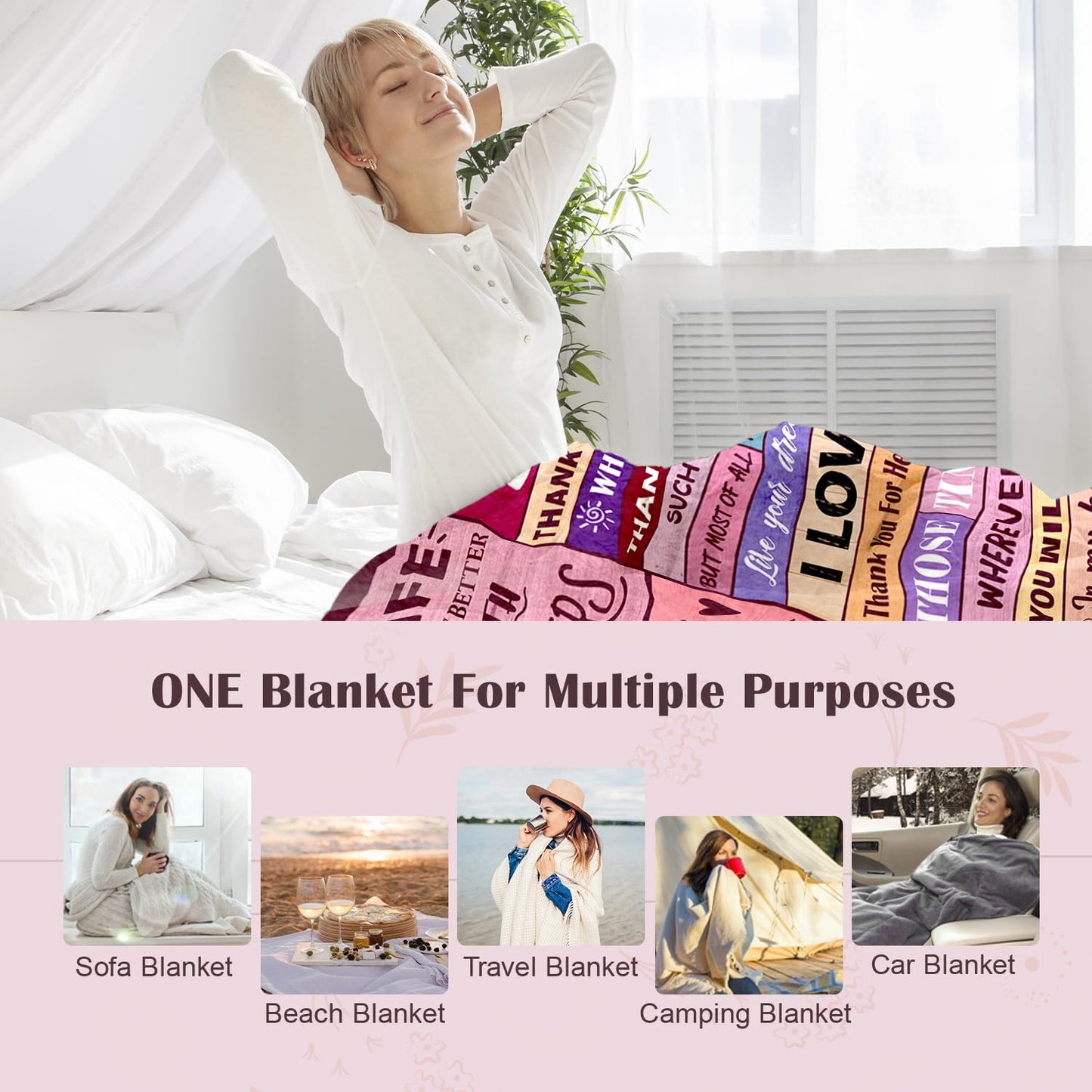 Sister Birthday Gifts - Sisters Gifts from Sister Adult - Sisters Blankets Gift for Women - Best Sister’s Ever Gift for Christmas Mothers Day & Valentines Day - to My Sister's Blanket 50"x60"