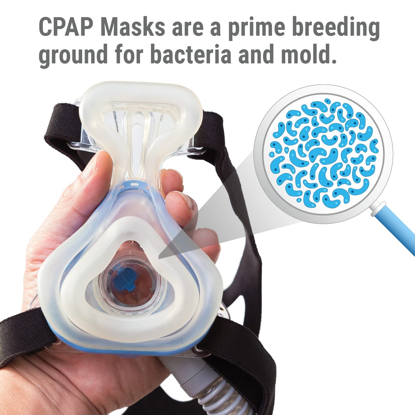 AWOW Scented CPAP Wipes CPAP Mask Cleaner for Daily CPAP/BiPAP Mask Maintenance, 100% Cotton Safe on CPAP Masks, Mildly Scented Citrus Fragrance 62 ct CPAP Mask Wipes (3pk, 186 CPAP Cleaning Wipes)
